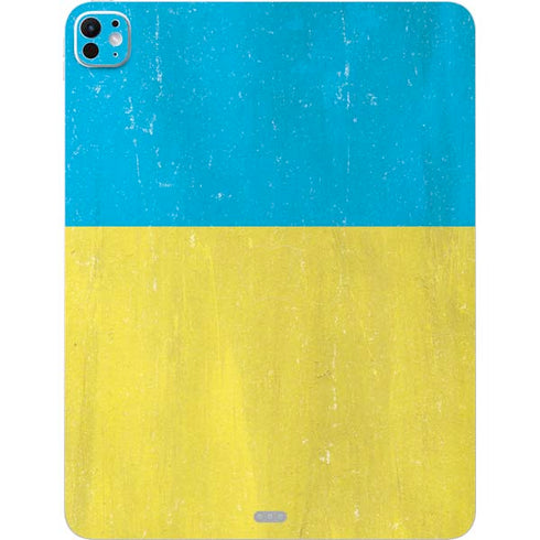 Ukraine Flag Distressed iPad Pro 13in M4 (2024) Skin